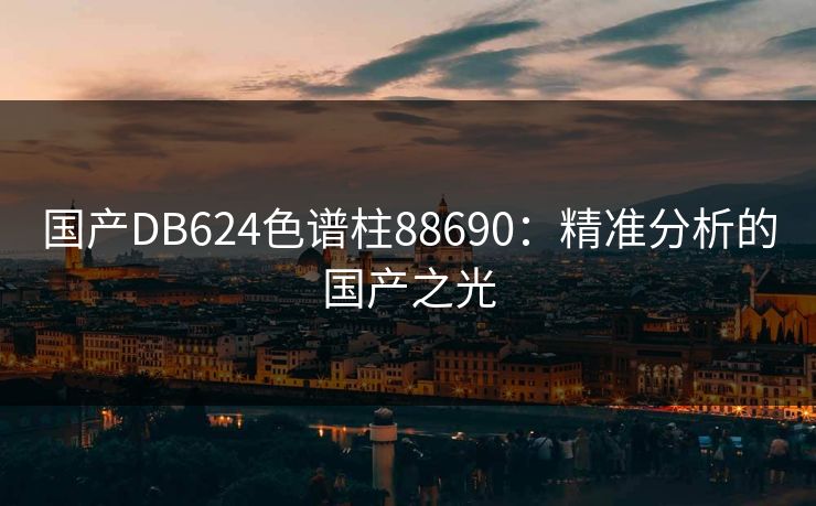 国产DB624色谱柱88690：精准分析的国产之光